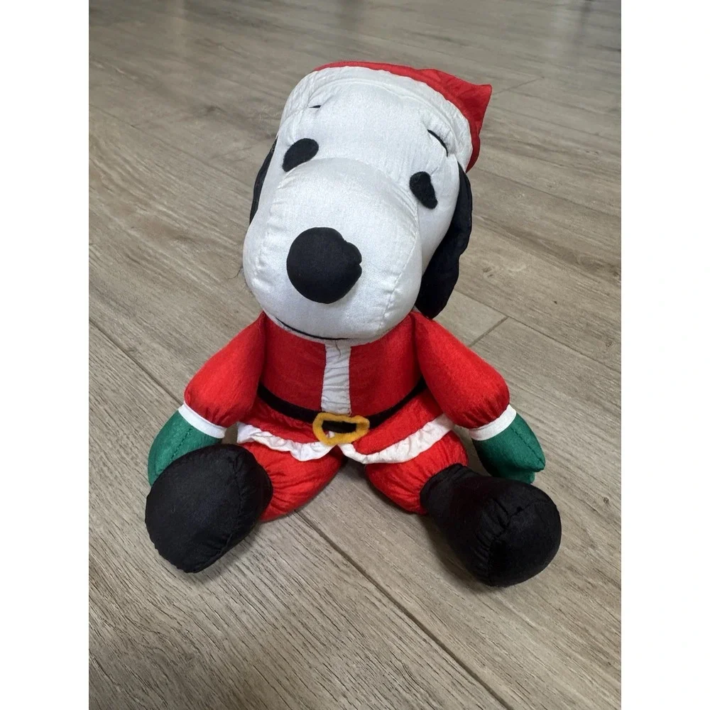 Christmas Santa Snoopy‎ Whitman's Plush 6.5